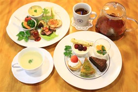 アフタヌーンティープラン料理写真