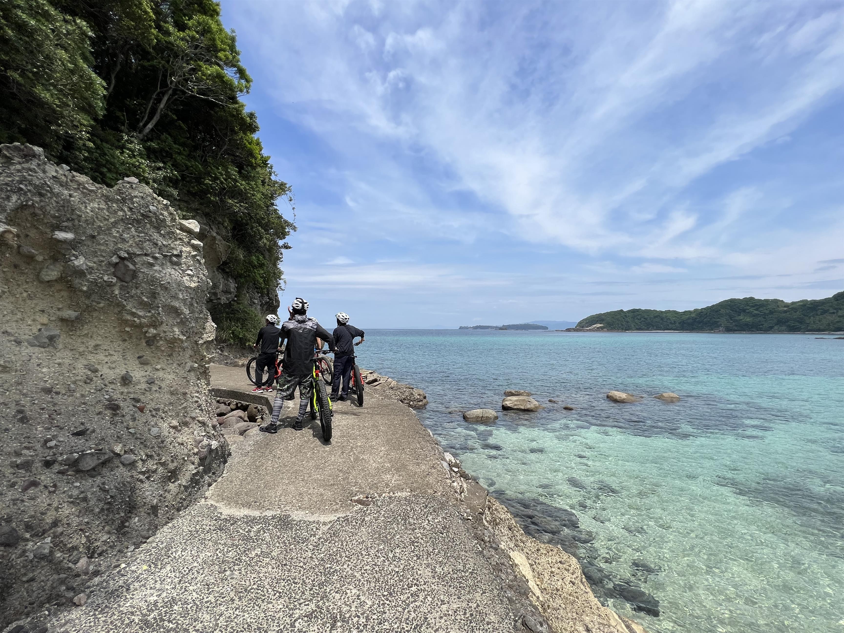 海がきれいに見える場所
